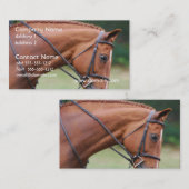 クリショーの馬の名刺 名刺 (正面/裏面)