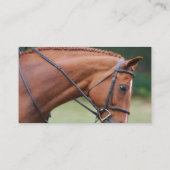 クリショーの馬の名刺 名刺 (裏面)