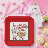 クリスおもしろいお洒落ス紙プレート ペーパープレート (パーティー)