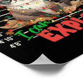 クリスおもしろいトを説明す親愛るCat Mugshot Santa ポスター (角)