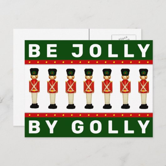 クリスおもしろいマスホリデー葉書 シーズンポストカード (正面/裏面)