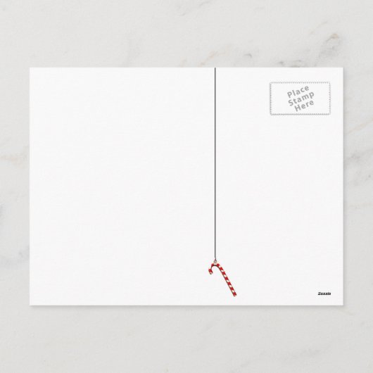 クリスおもしろいマスホリデー葉書 シーズンポストカード (裏面)