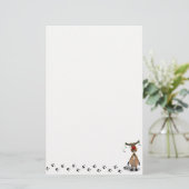 クリスおもしろいマスレッドノーズトナカイ 便箋 (スタンド正面)