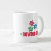 クリスおもしろいマス弓の愛人 ジャンボコーヒーマグカップ (正面右)