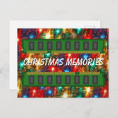 クリスおもしろいマス思い出のパン  シーズンポストカード (正面/裏面)