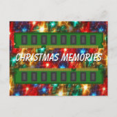 クリスおもしろいマス思い出のパン  シーズンポストカード (正面)