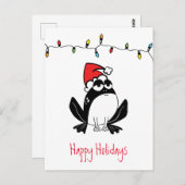 クリスお洒落マスカエル ポストカード (正面/裏面)