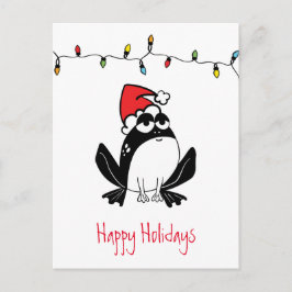 クリスお洒落マスカエル ポストカード