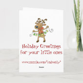 クリスかわいらしマスカ子供へード シーズンカード (裏面)