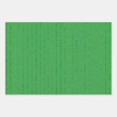 クリスかわいらしマストライプストリオ ラッピングペーパーシート (正面2)