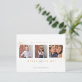 クリスきらめくスフェイクスフォイル – ホリディポストカード シーズンポストカード (スタンド正面)