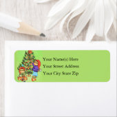 クリスのまわりにマスツリー ラベル (インサイチュ)