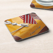 クリスの技術のカスタムのコースター コースター (左側)