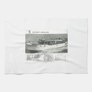 クリスの技術のCatalinaのボートの台所タオル24" x 16" キッチンタオル