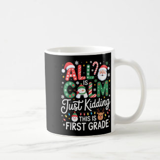 クリスは1年生だなんて冗談じゃない 静かなクリスマス コーヒーマグカップ