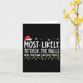 クリスを見ながらホールを白く飾る可能性が最も高い カード (黄色い花)