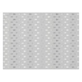 クリスエレガントマスの銀色の木の模様 テーブルクロス (正面(横))