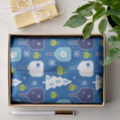 クリスエレガントマスの青と白の漬け物 薄葉紙 (ギフト)