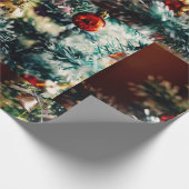 クリスエレガントマスツリーオーナメント ラッピングペーパー (角)