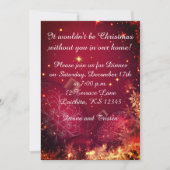 クリスエレガントマスディナー招待状 招待状 (正面)