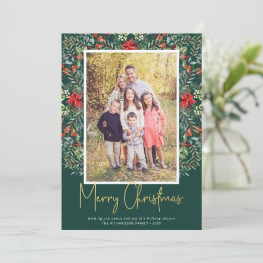 クリスエレガントマスフローラ緑の写真 シーズンカード (スタンド正面)