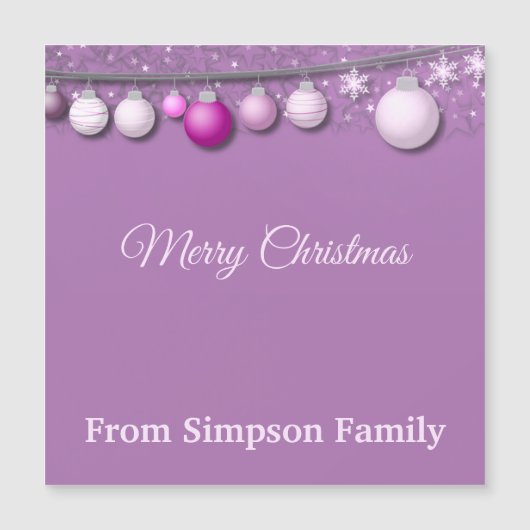 クリスエレガントマス·ボーパーソナライズされたブル (正面)