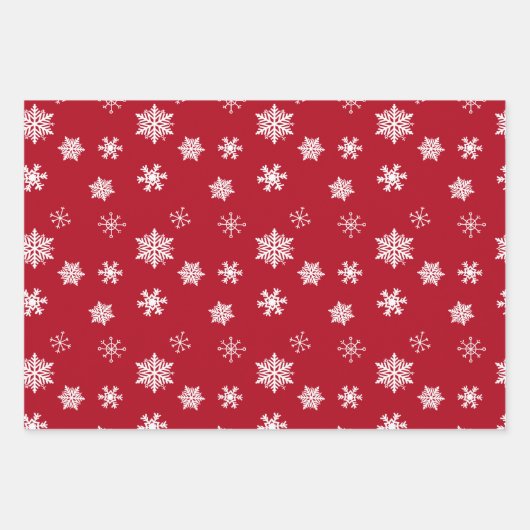 クリスエレガントモダンスマスファララ ラッピングペーパーシート (正面3)