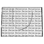 クリスエレガントモダンスマスファララ ラージペーパーバッグ (正面)