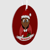 クリスカスタムマス・ガール・アニメ オーナメント (正面)