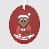 クリスカスタムマス・ガール・アニメ オーナメント (正面)