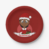 クリスカスタムマス・ガール・アニメ ペーパープレート (正面)