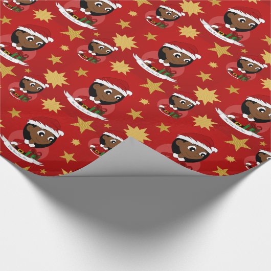 クリスカスタムマス・ガール・アニメ ラッピングペーパー (角)