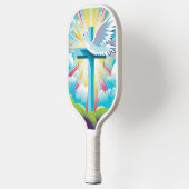 クリスカラフルモダンスピックボールパドル ピックルボールラケット (左)