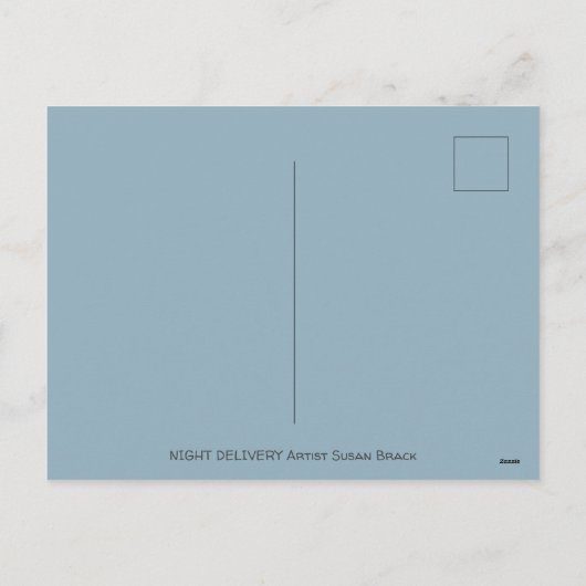 クリスクリングルとカナダガチョウのクリスマスのおもちゃを シーズンポストカード (裏面)