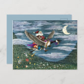 クリスクリングルとカナダガチョウのクリスマスのおもちゃを ポストカード (正面/裏面)