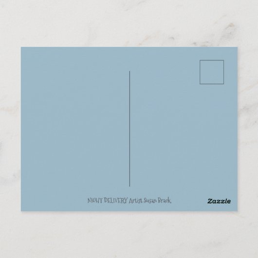 クリスクリングルとカナダガチョウのクリスマスのおもちゃを ポストカード (裏面)