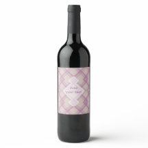 クリスクロージュハッピーパープル&クリーム，ホワイトチェッカーラ