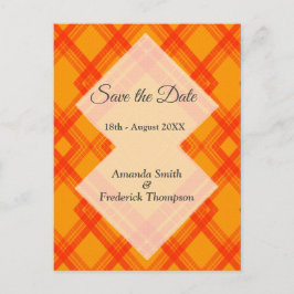 クリスクロージュハッピーレッド&イエロー/オレンジ 案内ポストカード