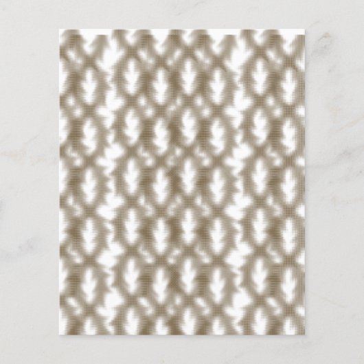 クリスクロースのワイヤメッシュグリッドのクローズアップ チラシ (正面)