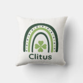 クリスクローバーボホーレインボー クッション (裏面)