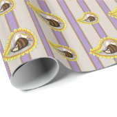 クリスジーザヘッジホッグラッピング紙 ラッピングペーパー (ロールコーナー)