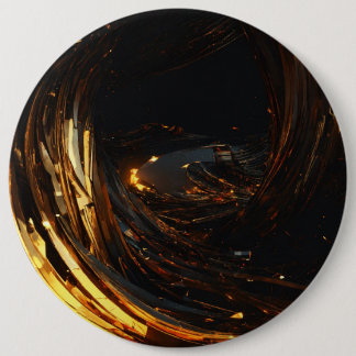 クリススタイリッシュタエレガントル・ブラウン・ボタン» 缶バッジ