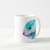 クリスタのまわりにルロゴコーヒーマグで行く コーヒーマグカップ (正面右)