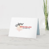 クリスタリス オールオケージョン インビテーション カード (裏面)