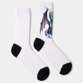 クリスタルから孵化するドラゴンのクルーソックス ソックス (右)