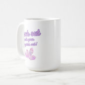 クリスタルでコーヒーマグをロックアウト コーヒーマグカップ (正面左)