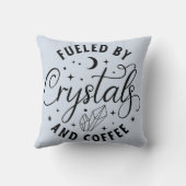 クリスタルとコーヒー天のハロウィーンで燃料を供給 クッション (裏面)