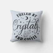 クリスタルとコーヒー天のハロウィーンで燃料を供給 クッション (正面)