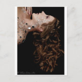 クリスタルと髪 ポストカード (正面)