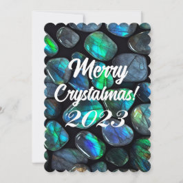 クリスタルなクリスマス2024 青いラブドライド クリスタル シーズンカード